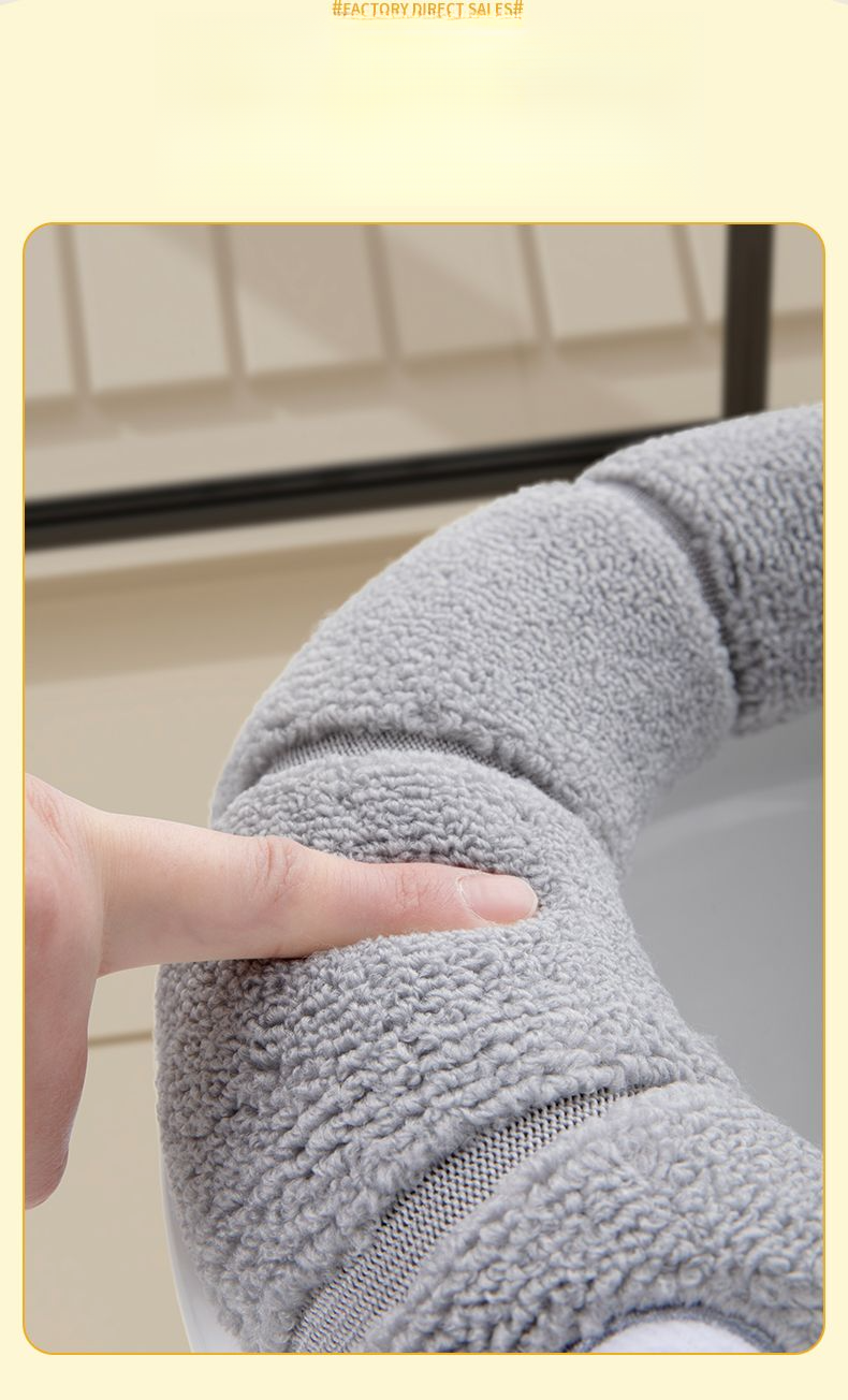 Heated Toilet Seat Cover - Energy Saving | Soft Fleece Lining | EU Plug
_voghion.com