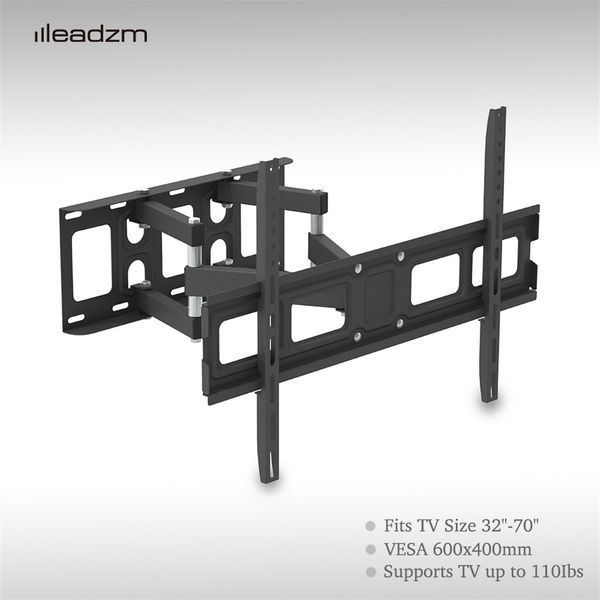 32-70 Inch Double Pendulum Large Base TV Stand Tmds-101 Bearing 50Kg/Vese600*400/Upper And Lower-10~ 10°_voghion.com