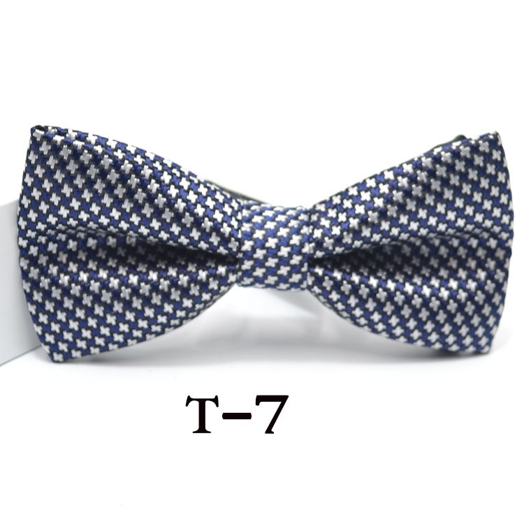 Men's Ties & Handkerchiefs business formal wear, jacquard bow tie, groom, best man, emcee, bow tie, ready stock wholesale available_voghion.com