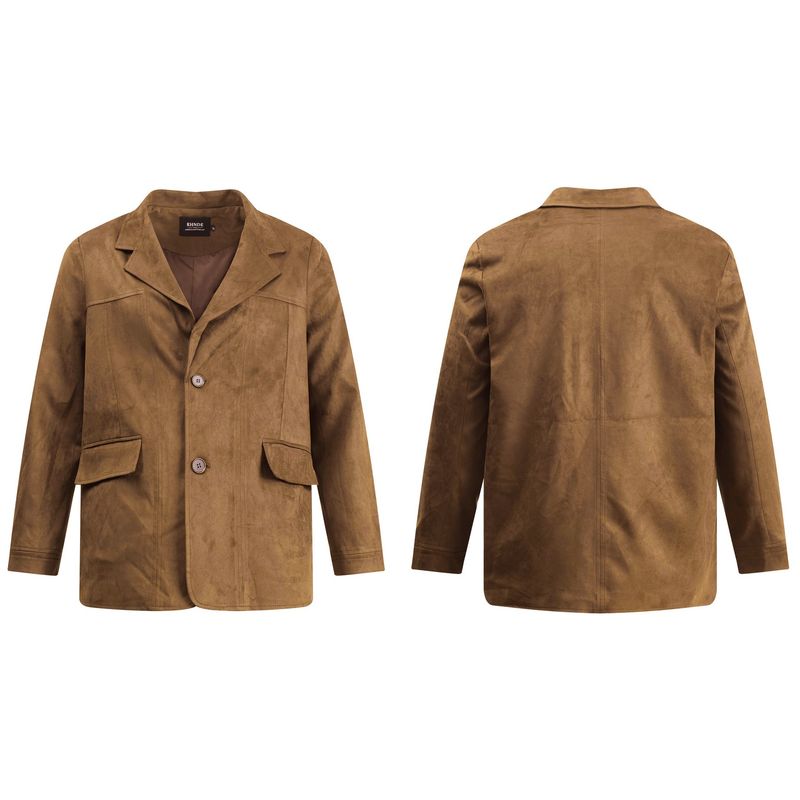 Eon Modish 25 Autumn New American Fashion High Street Simple Loose Blazer_voghion.com