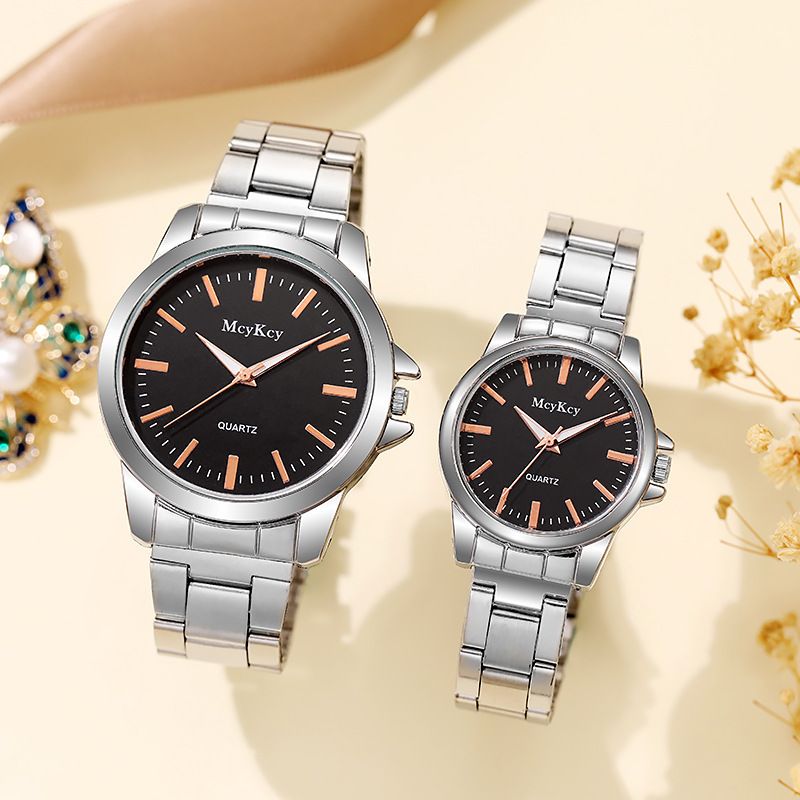 New Gift Light Luxury Personalized Men's Quartz Women's Couple Thin Non Mechanical Watch_voghion.com