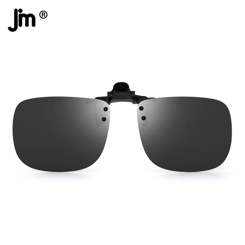 Polarisierte Sonnenbrille zum Anklipsen für Damen und Herren, rahmenlos, zum Aufklappen, für Korrekturbrillen, UV400_voghion.com