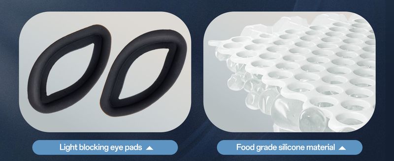 Red Light Mask For Face - 7 Colors Red Light Mask, Facial Skin Care At Home, Cordless, Ergonomic Design And Rechargeable For Home - Green_voghion.com