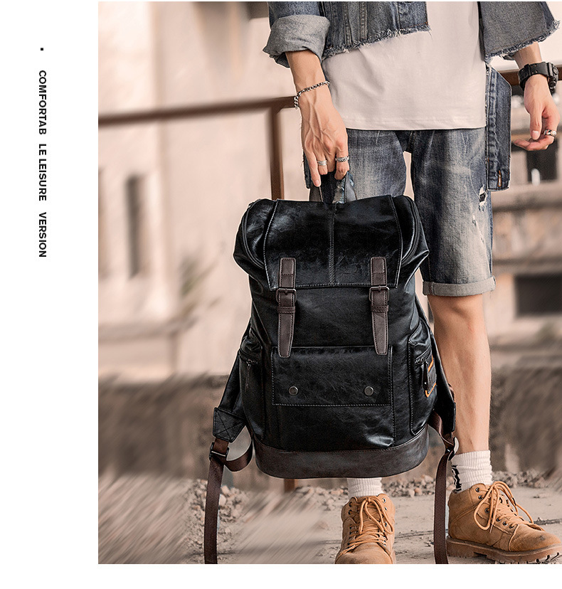 Mochila para hombre, bolso de hombro, mochila, mochila de viaje moderna y popular._voghion.com