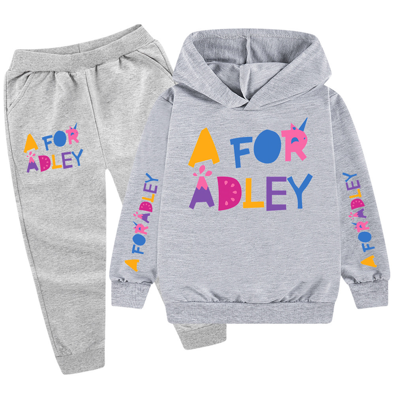 100 CM-170 CM ropa mediana a grande conjunto para niños Sudadera con capucha + Pantalones PB814XX_voghion.com