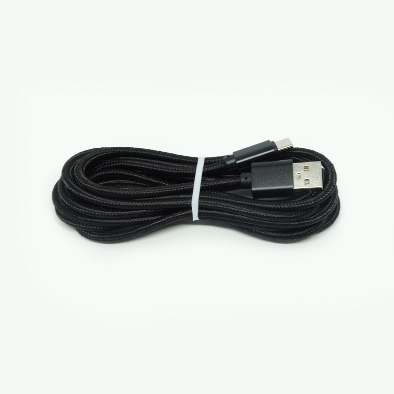 Suitable For , Android, Huawei Extended Phone Data Cable, 1-meter USB Nylon Braided Charging Cable_voghion.com