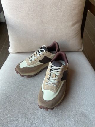 Unbeschriftete Kartoffelschnitzel Forrest Gump mit dicker Sohle aus echtem Leder, hochwertigem Rindswildleder, Sport- und Freizeitschuhen für Papas,_voghion.com