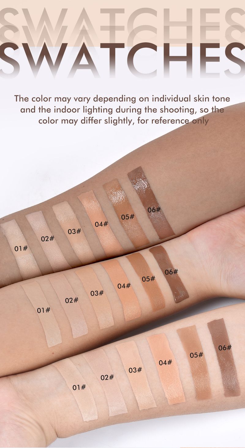 Face Foundation YOUNG VISION Bottom Press Liquid Foundation Removable Matte Not Easy To Remove Makeup Face Base Liquid_voghion.com