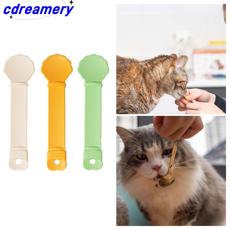 1 cucchiaio a forma di zampa per gatti, per cuccioli, multiuso, leggero, per animali domestici, per nutrire gatti, per leccare gattini._voghion.com