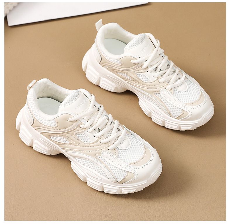 Damenschuhe Papaschuhe Neue lässige Schuhe mit weichen Sohlen Fliegengewebte atmungsaktive Sportschuhe Damenmode Koreanische Version Ins_voghion.com