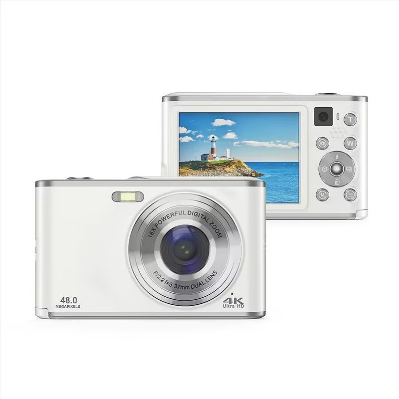 New Mini Digital HD Home Front And Rear Dual Camera, Student Selfie Camera_voghion.com