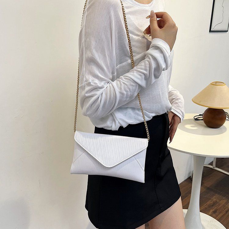 Women's Fashion Handbag For Phone, Small Shoulder Bag, Mini Chain Envelope Crossbody Bag_voghion.com