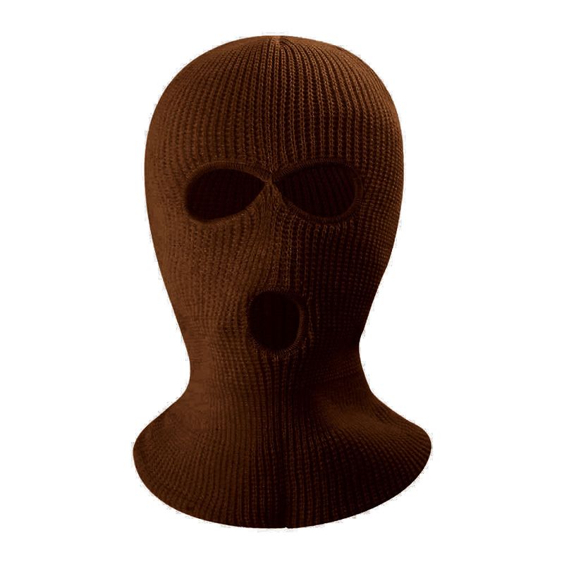 LazyZoom Nuova Maschera da Ciclismo Calda Invernale per Sport all'Aria Aperta Sci Copricapo a Tre Fori in Maglia Scaldacollo Anti-Freddo_voghion.com