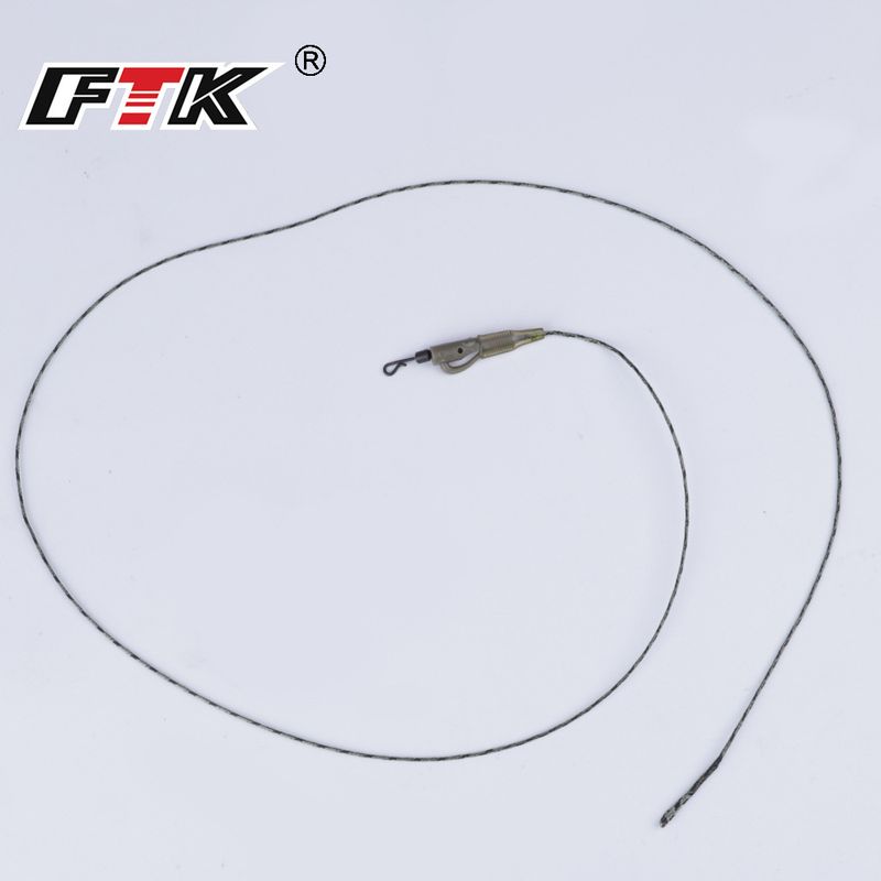 FTK Set da pesca per esche da pesca alla carpa con manicotto anti-fondo, 4 pezzi, in stile europeo_voghion.com