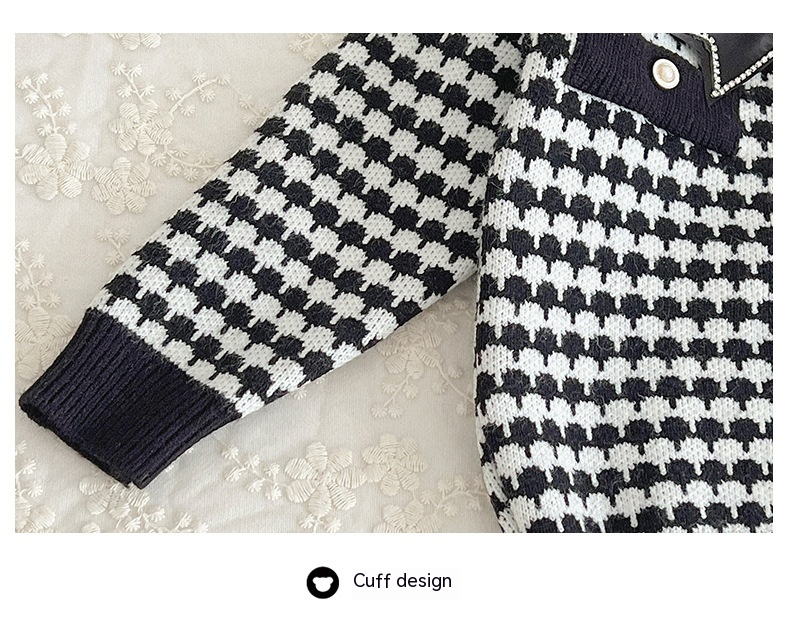 JINYONG Capispalla per ragazze con fiocchi, piccoli maglioni profumati a vento per l'autunno e l'inverno Nuovi vestiti per bambini_voghion.com