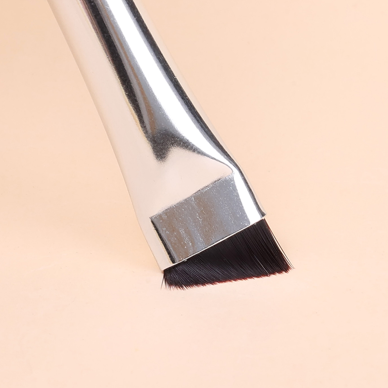 Wenkbrauw Eyeliner Blade Brush Kleine schuine wenkbrauwliner Make-up kwast Wenkbrauwcontourborstel Make-up kwasten Co es_voghion.com