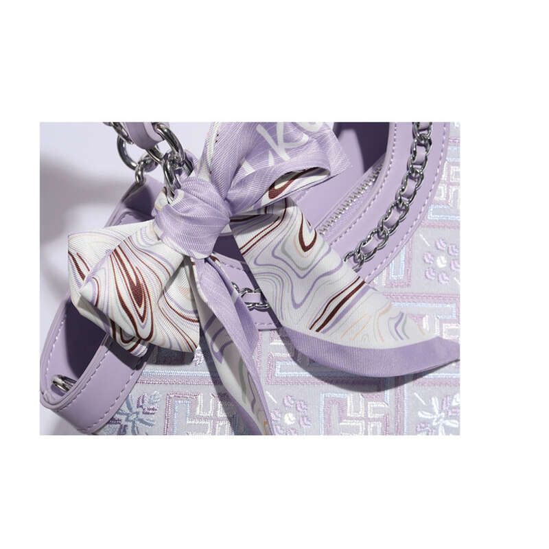 2025 Seidenschal-Handtasche im Ethno-Stil, Gemüsekorb-Kindertasche, neue Umhängetasche_voghion.com