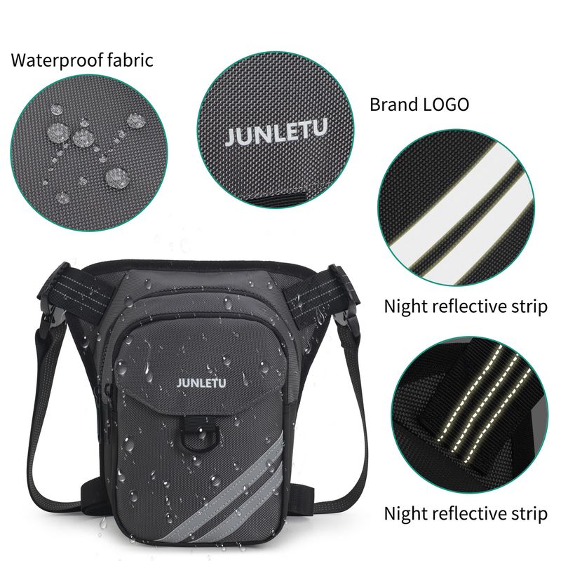 Nei Männer Këscht Bag Crossbody Multifunktionnelle Motorrad Been Bag, waasserdicht a grouss Kapazitéit_voghion.com
