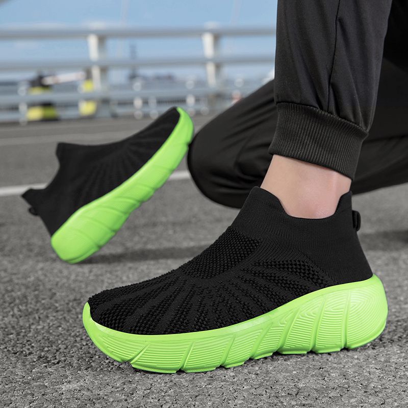 Scarpe da ginnastica da donna e da uomo, traspiranti, con calzini, leggere e comode, da donna, da ginnastica, da passeggio, Zapatillas Hombre_voghion.com