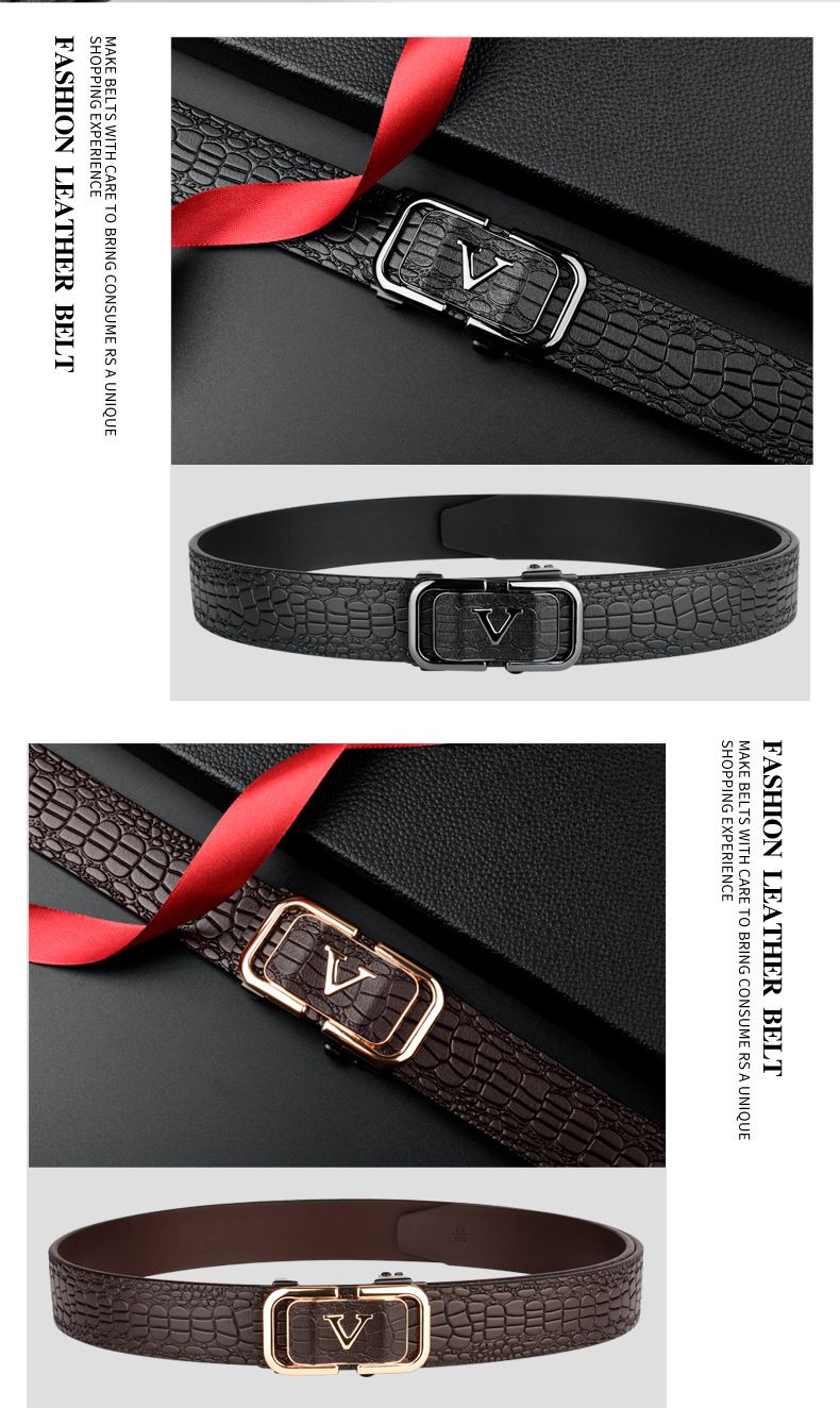 2024 Nieuwe Riem Met Tandeloze Automatische Gesp Netwerk Hot Selling Riem Voor Mannen Jeugd Business Luxe Gevoel Riem_voghion.com