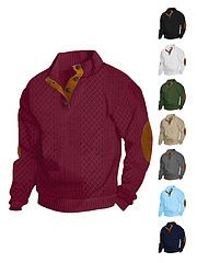 2025 Primavera e Autunno Indossare Taglia Europea Vendita Calda Uomo Collo Alto Manica Lunga Casuale Felpa Con Cappuccio Jacquard_voghion.com