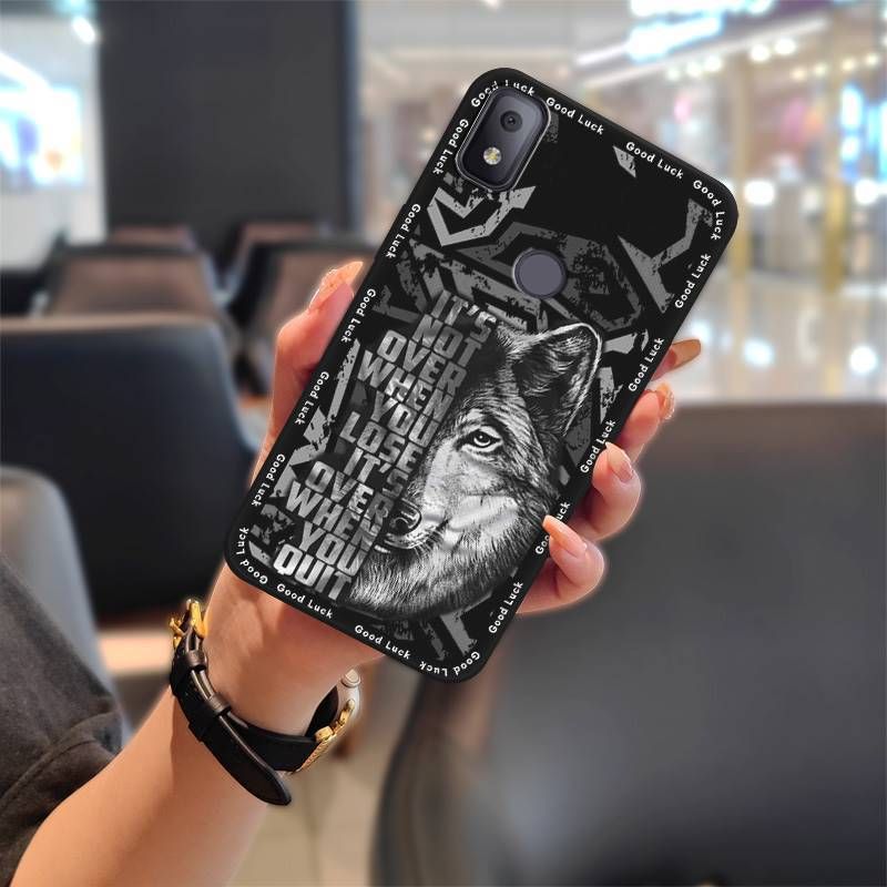 Suitable For TCL Phone Quality Anime Couple Creative Cartoon Silicone Trendy Soft Case Funny Graffiti Luxury Female_voghion.com