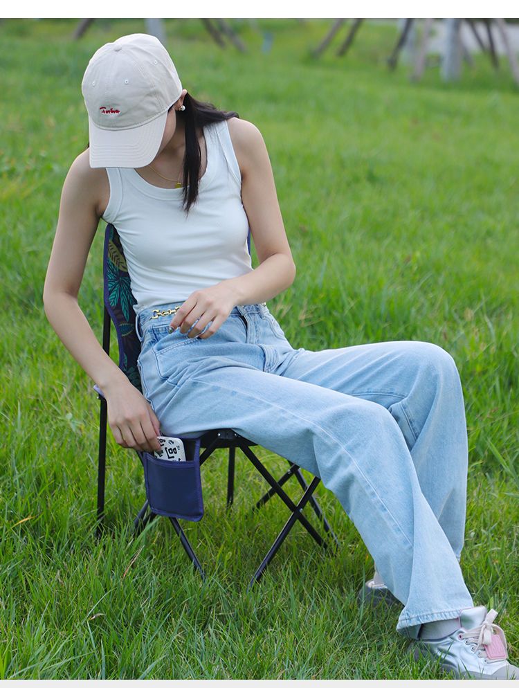 【 Upgraded And Reinforced 】 Portable Outdoor Bench Extra Thick Leisure Folding Chair Fishing_voghion.com