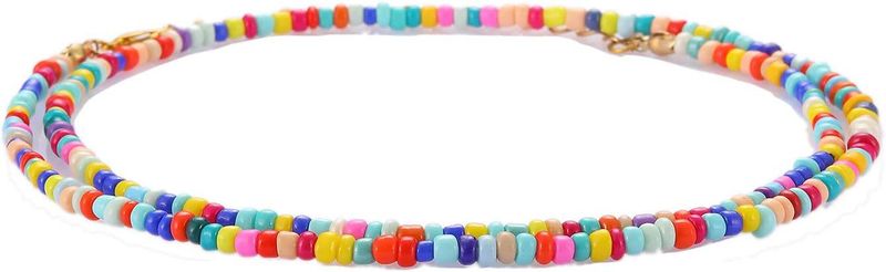 Cavigliera da spiaggia regolabile con catena per piedi alla moda, con cinturino in pelle di serpente, perline a forma di cuore con strass_voghion.com