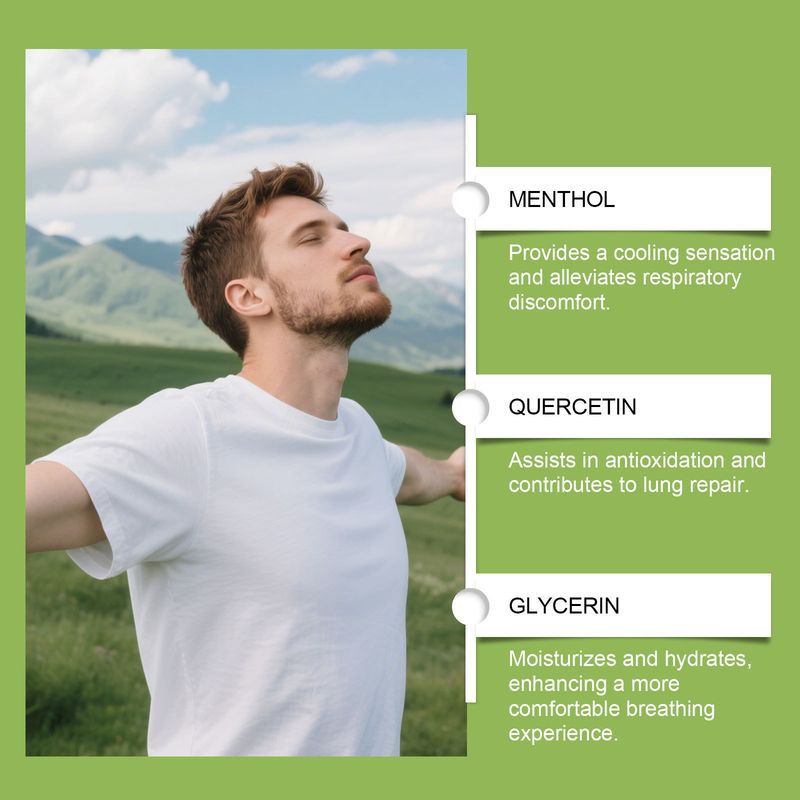 Frisse inhalatie, zachte ingrediënten, voedende, schone neus, dagelijkse verzorging, neusstick_voghion.com