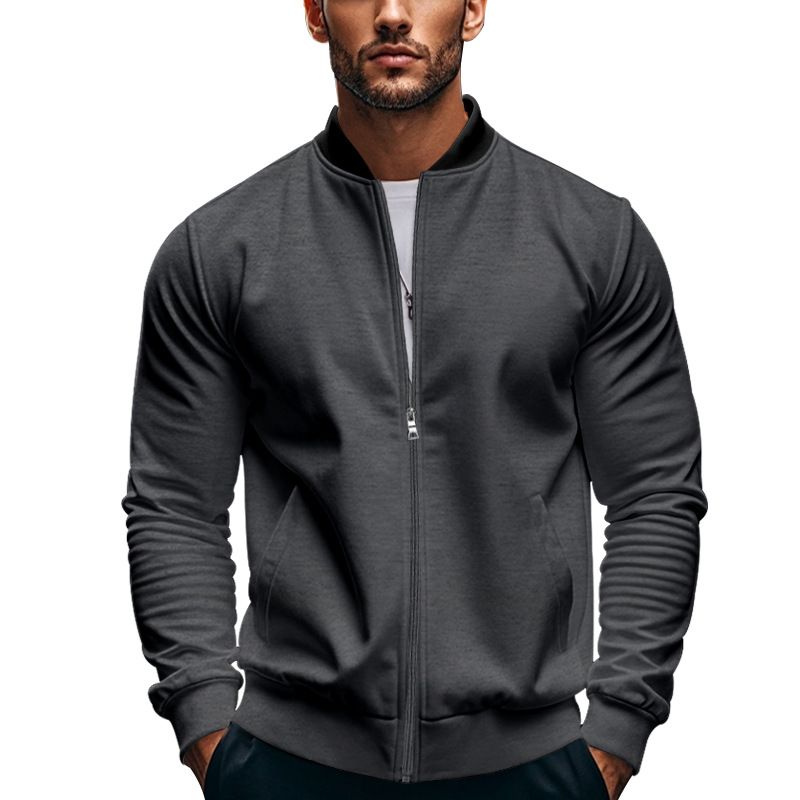 Lässiges, locker sitzendes Jacken- und Hosenset für Herren – atmungsaktives, bequemes, trendiges Outfit für Sport und Alltag (Schwarz, Grau, Armeegrün, Marineblau, Dunkelgrau)_voghion.com
