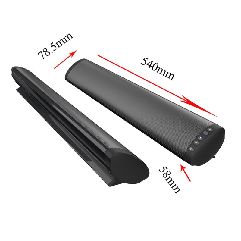 Xinweiqing Bluetooth 5.0 Wireless TV Soundbar Home Theater Soundbar a parete Altoparlante_voghion.com