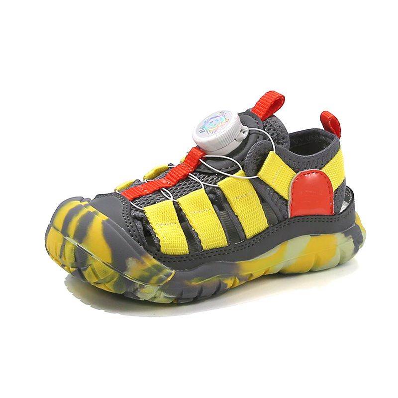 Scarpe per bambini, sandali mimetici per ragazzi, scarpe estive con punta chiusa, scarpe casual per ragazze di medie e grandi dimensioni, scarpe da spiaggia per bambini_voghion.com