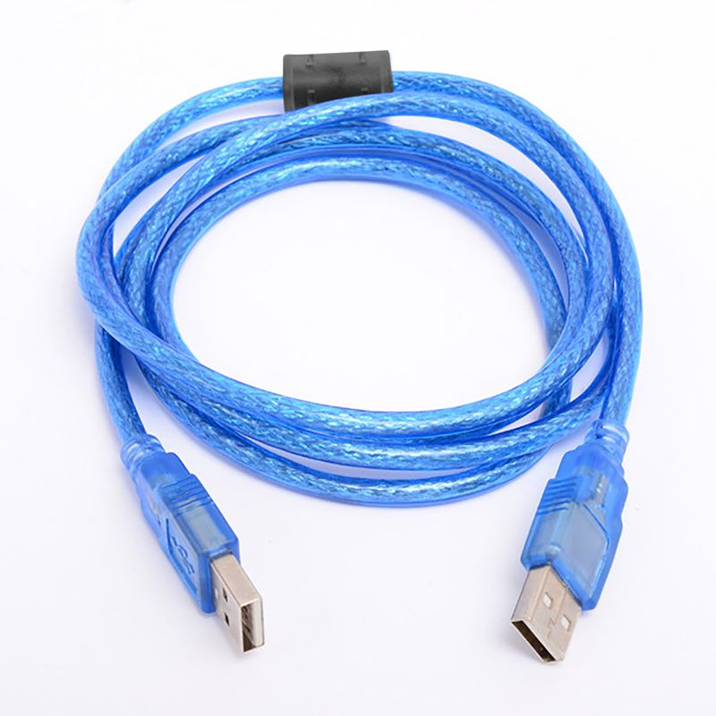 Câble double tête haute vitesse 150/300 cm USB2.0 vers mâle rallonge de données pour ordinateur_voghion.com