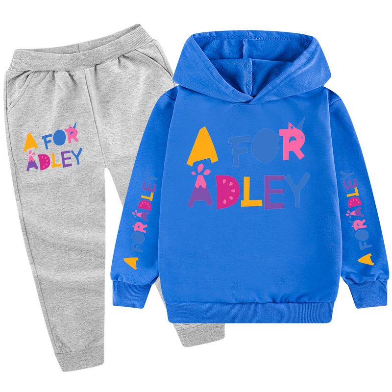 100 CM-170 CM ropa mediana a grande conjunto para niños Sudadera con capucha + Pantalones PB814XX_voghion.com