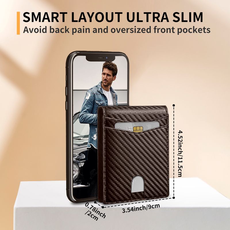 High Quality New Men's Wallet Genuine Leather Soft Men's Wallet Ultra-thin Wallet For Men_voghion.com