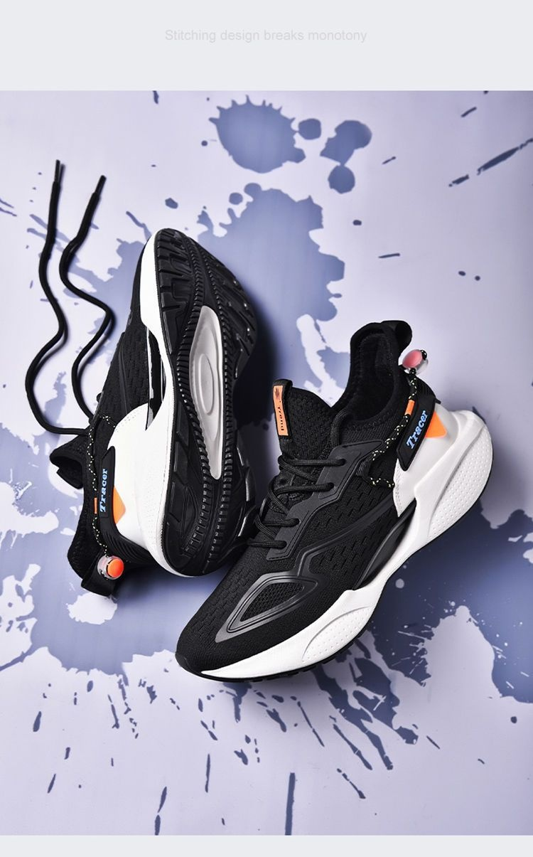 Scarpe da basket da uomo Sneakers in tessuto sintetico Leggere e traspiranti con assorbimento degli urti_voghion.com