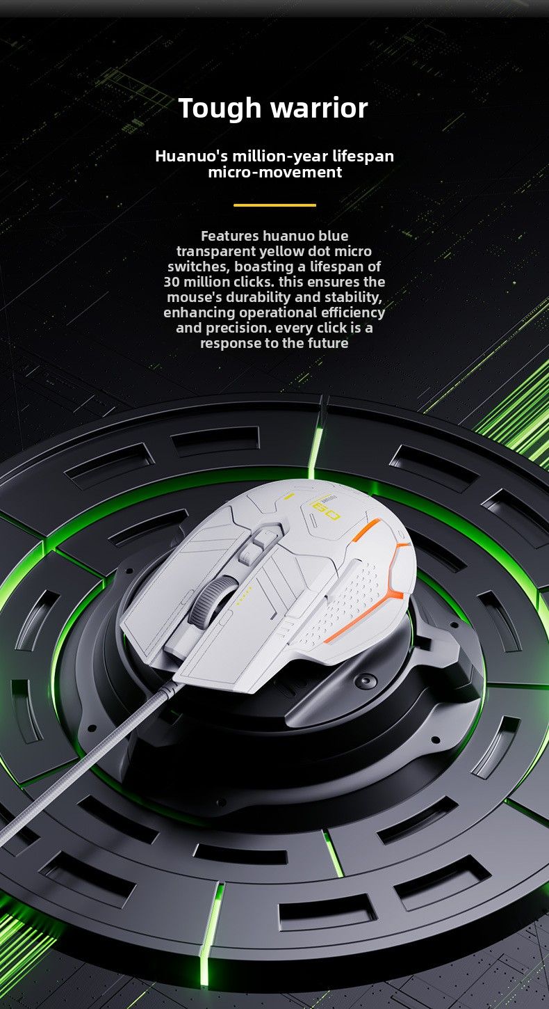 【High Quality】 INPHIC Pg1 Wired Mouse For Gaming RGB Lighting Hardware Macro Pg9 Office Home Use_voghion.com