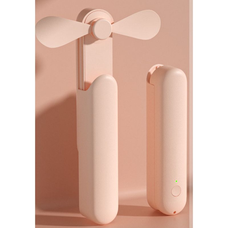 Mini Faltbarer tragbarer Multifunktions-Notstrom-Powerbank USB Leiser kleiner elektrischer Ventilator_voghion.com