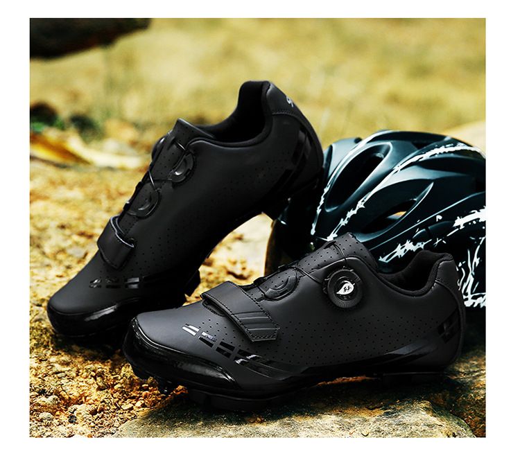 Scarpe da ciclismo per bici da corsa all'aperto Scarpe da ciclismo per mountain bike con lucchetto da uomo e da donna Scarpe da bicicletta Scarpe da ciclismo con suola rigida assistita da lucchetto all'aperto_voghion.com