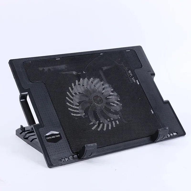 Cooling Pad, Slim Portable USB Powered Gaming Laptop Cooler Stand Holder Riser, Adjustable Height, Black_voghion.com