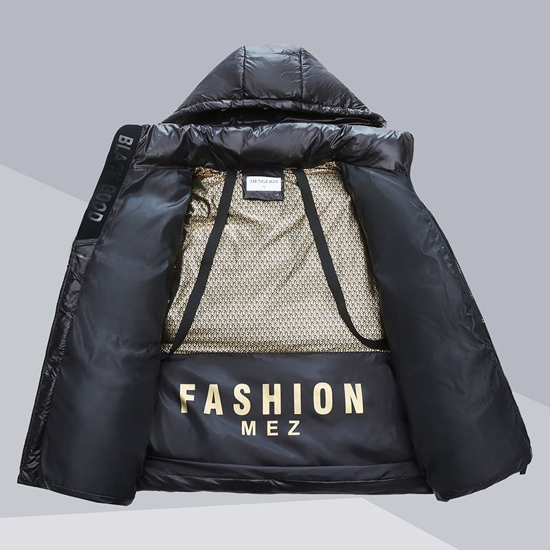 Piumino corto unisex da donna - Cappotto invernale con motivo 3D per uomo e donna (nero/beige/kaki, S-3XL)_voghion.com