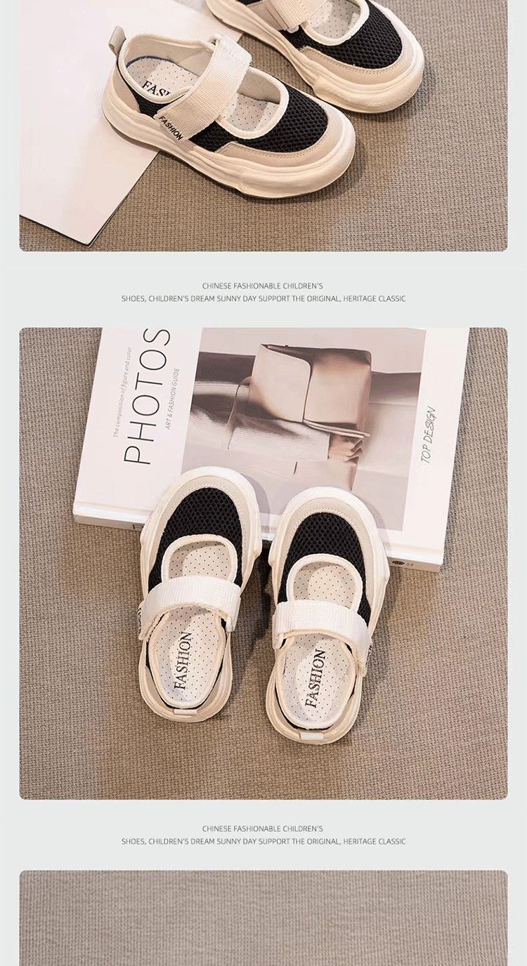 Kindertuch Ein Slip-on Mesh Board 2024 Frühling Casual Koreanische Version der Mode Jungen Schuhe_voghion.com