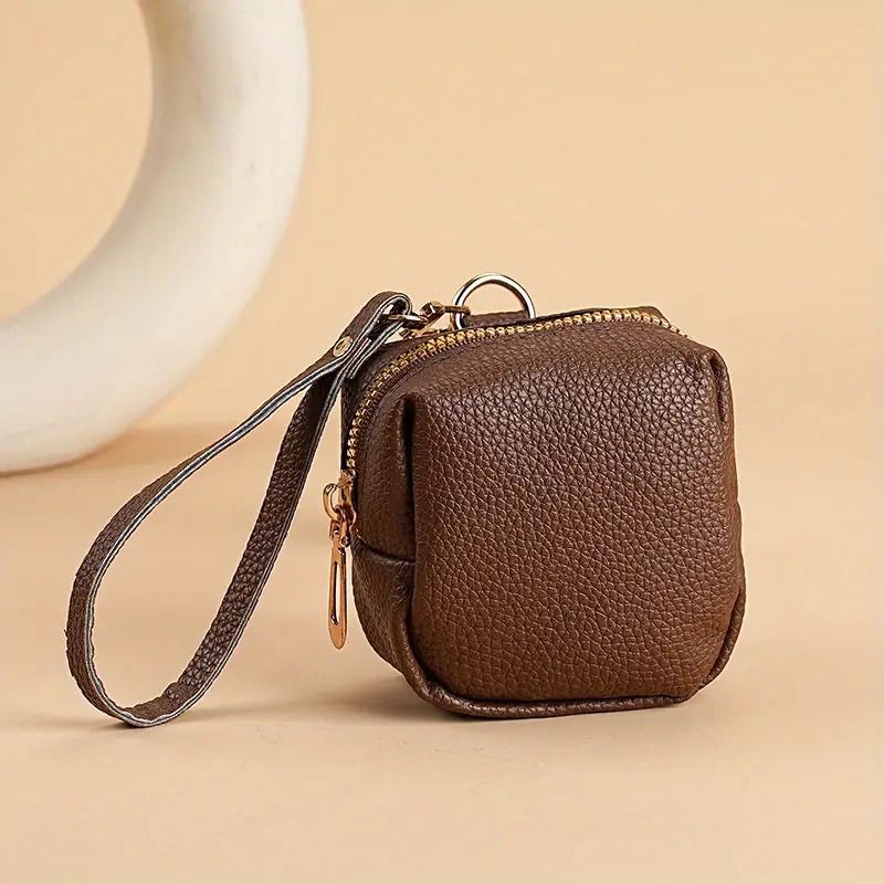 Handgefertigte Mini-Wechseltasche, tragbare Lippenstift-Aufbewahrungstasche, Kopfhörertasche, kleine Kartentasche._voghion.com