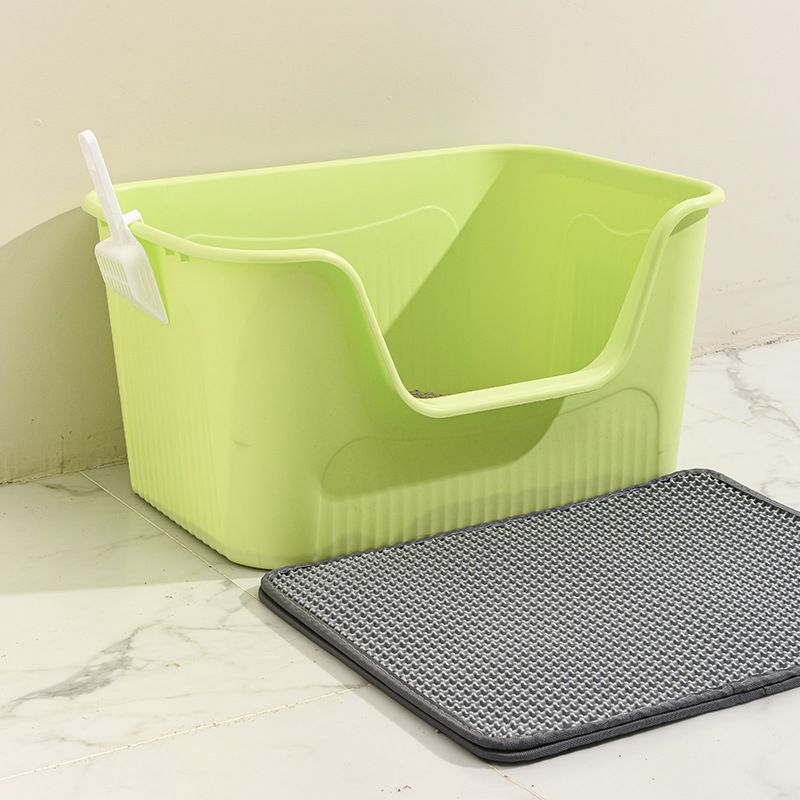 Pet Supplies Extra Grote Open Anti-Splash Met Schep Halfgesloten Kattenbak_voghion.com