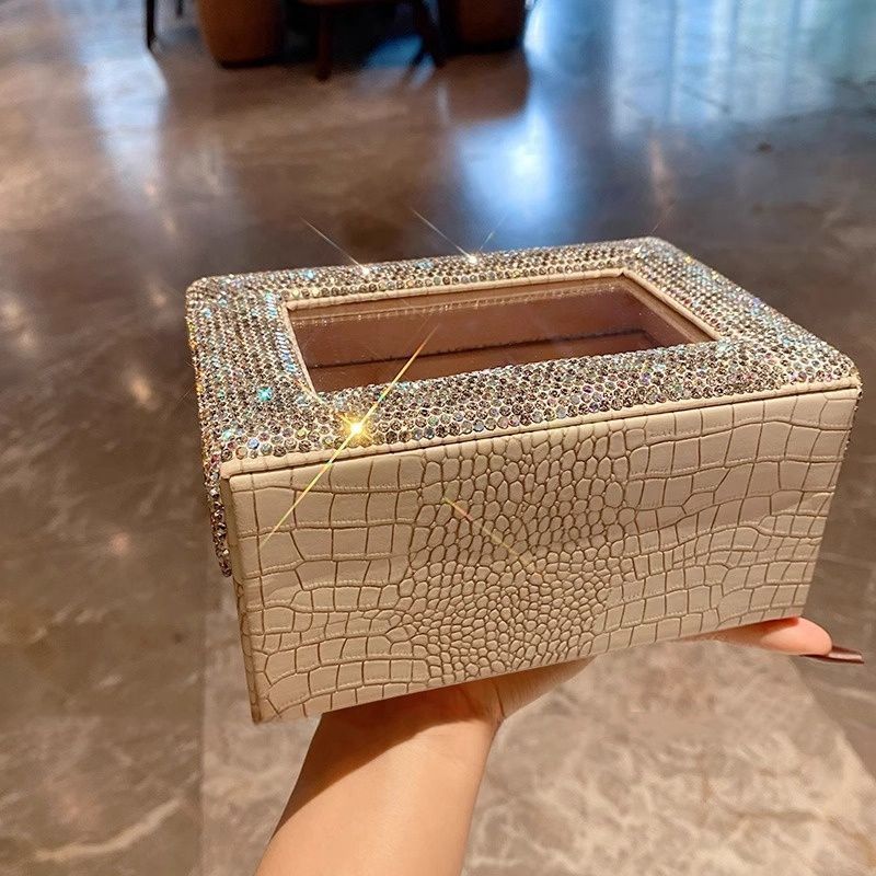 3-Slot Metal Watch Storage Box With Diamond Accents – Sleek Japanese-Style Organizer For Car & Home – Compact 18L Capacity_voghion.com