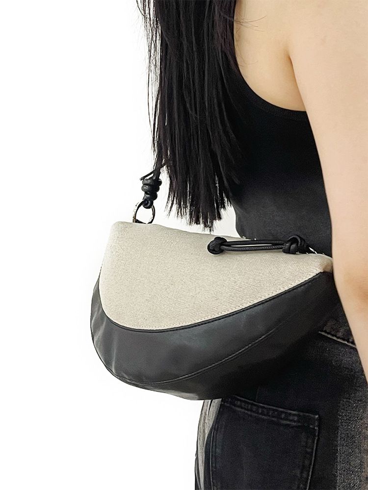 Crossbody Bag Dumpling-Shaped Bag Stylish Versatile 2025 Fall/Winter New Shoulder Bag_voghion.com
