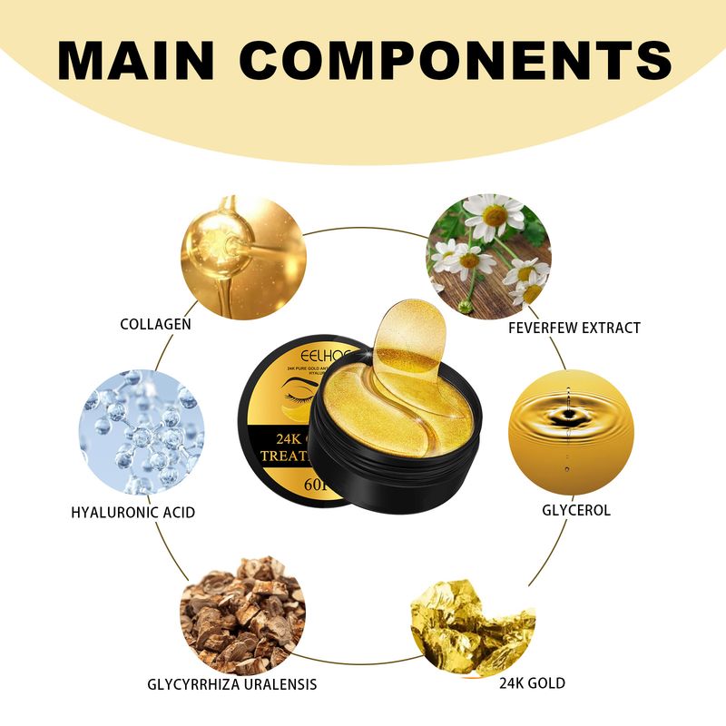 Silmamaski plaaster niisutab õrnalt Toidab ja toidab silmaümbruse nahka Silmaplaaster toidab Niisutab ja vähendab peenikesi joonekesi_voghion.com