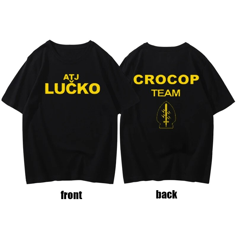 ATJ LUCKO t-shirt hommes deux côtés n contre le terrorisme unité spéciale Force Crocop cadeau respirant Koszulki rue mode_voghion.com