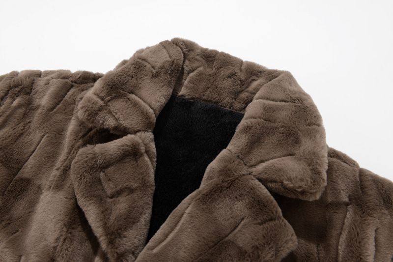 Herren-Premium-Ledermantel mit Nerz-Revers – Modejacke in europäischer Größe (Schwarz/Braun, S-2XL)_voghion.com
