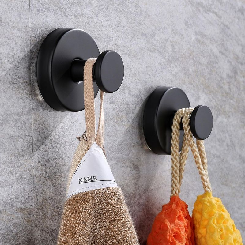 Ganci a ventosa in acciaio inox - Ganci da parete impermeabili senza foratura_voghion.com